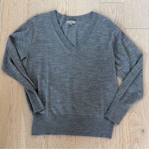 NWOT J.Crew Gray Merino Wool Sweater Sz Small